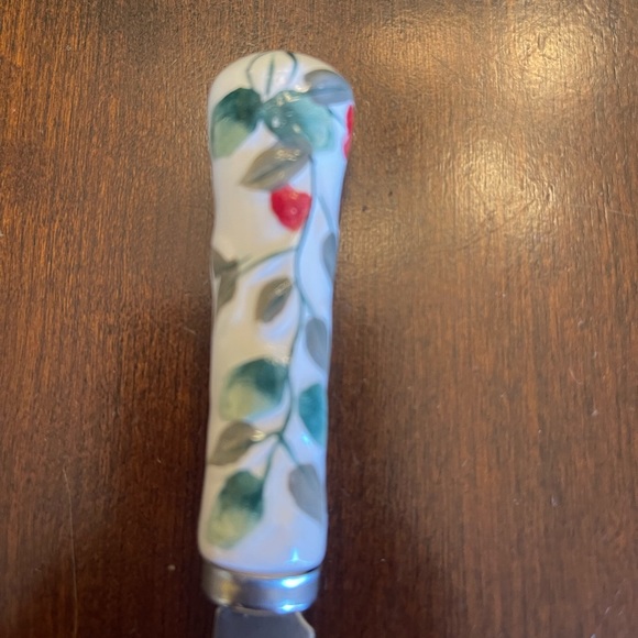 Pfaltzgraff Winterberry Dip Bowl And Spreader - Picture 13 of 13